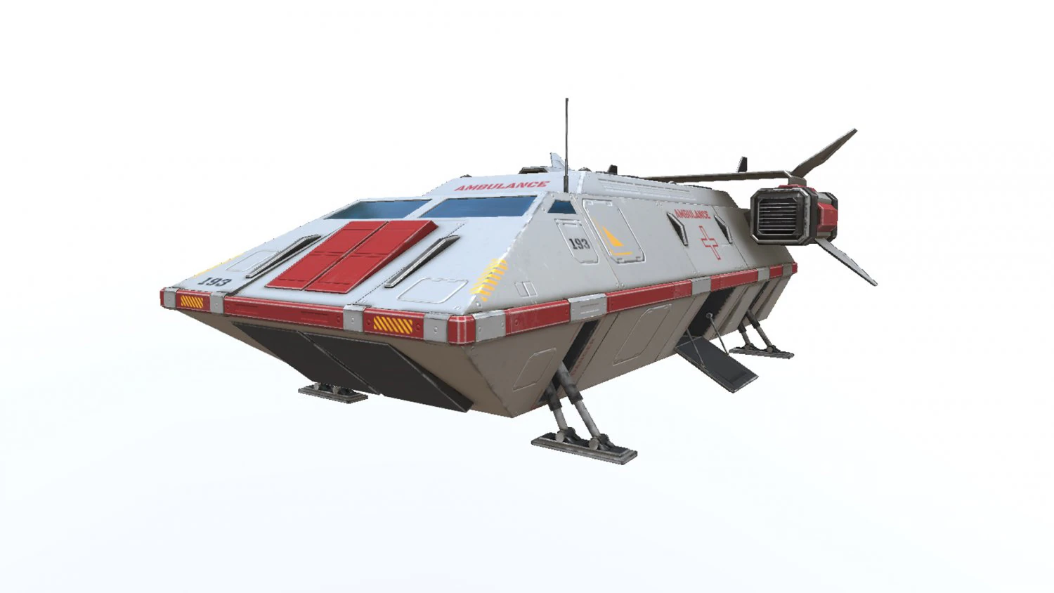 Shuttle 3D Model .c4d .max .obj .3ds .fbx .stl .blend