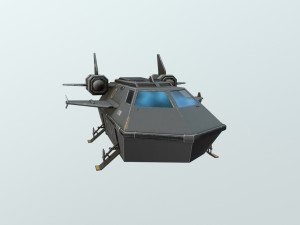 Shuttle 3D 모델