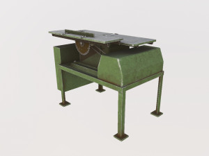 Woodworking machine bds 4 Model 3D