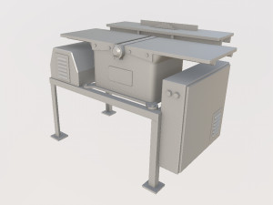 Woodworking machine bds 4 Model 3D