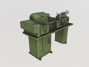 Machine tv 320 3D Модель