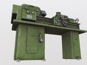 Machine tv 320 3D Модель