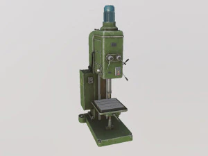 Drilling machine 3D Model