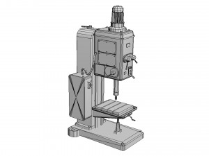 Drilling machine 3D Model