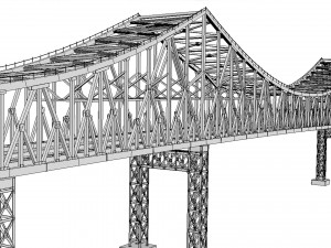 Bridge Tappan Zee 3D मॉडल