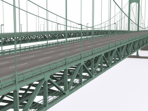 Delaware Memorial Bridge 3D मॉडल
