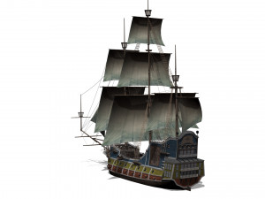 Galleon 3D Модель