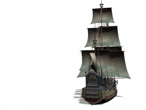 Galleon 3D Модель