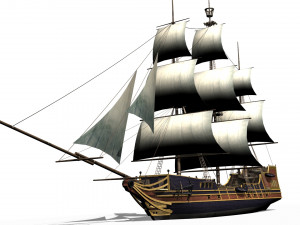 Galleon Modelo 3D