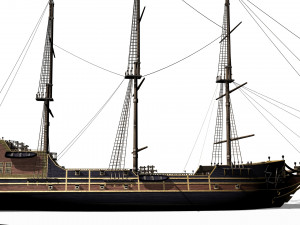 Galleon 3D Model