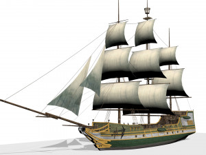 Galleon Modelo 3D