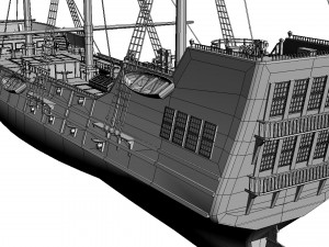 Galleon 3D 모델