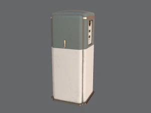 Old gas pump 3D Model