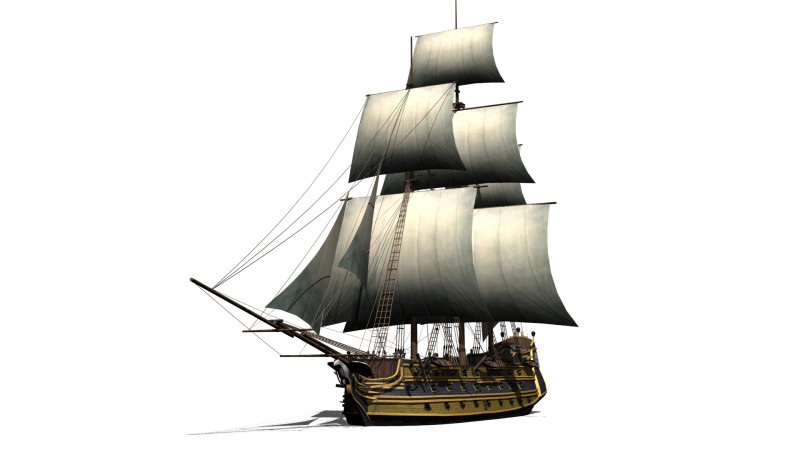 Battleship Modelo 3D .c4d .max .obj .3ds .fbx .stl .blend 