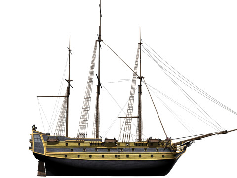 Battleship Modelo 3D
