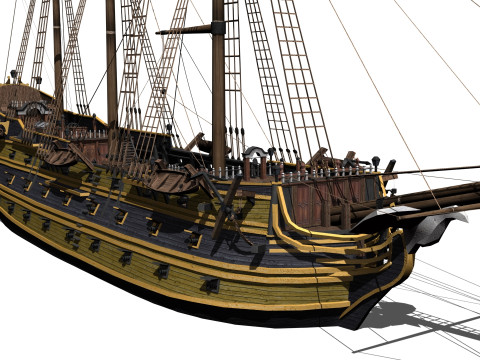Battleship Modelo 3D
