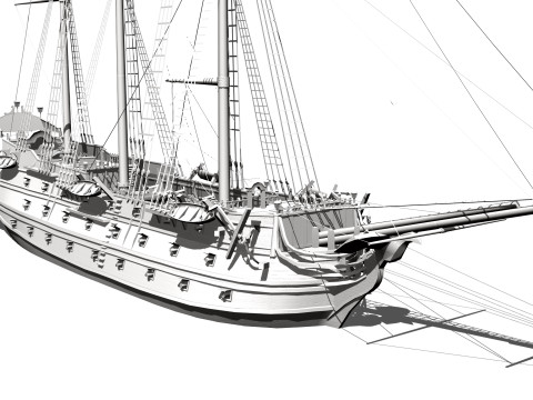 Battleship Modelo 3D
