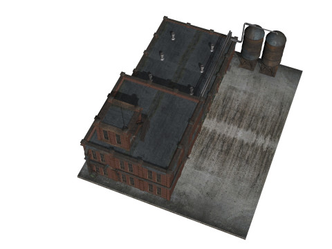 Old factory Modelo 3D