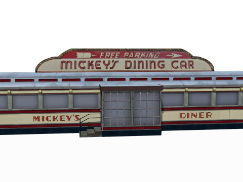 Old dining 3D Модель