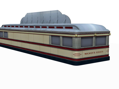 Old dining 3D Модель