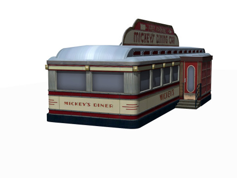 Old dining 3D Модель