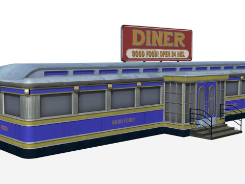 Old dining 3D Модель