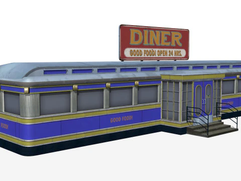 Old dining 3D Model