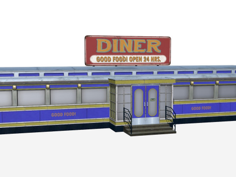 Old dining 3D Модель