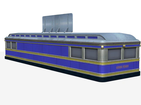 Old dining 3D Model