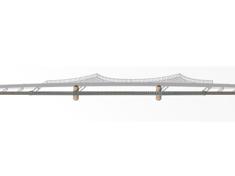Commodore barry bridge 3D 模型