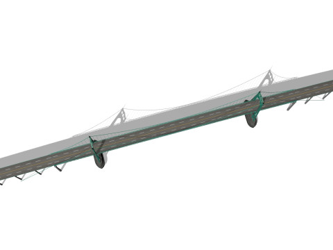 Johns Bridge 3D मॉडल