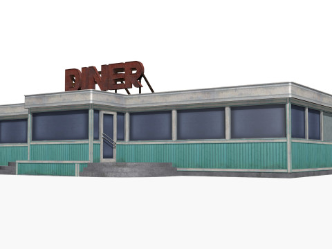 Old dining 3D Модель