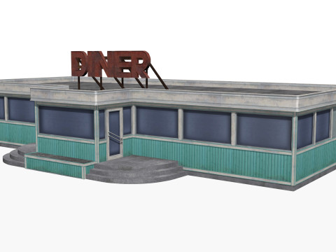 Old dining 3Dモデル