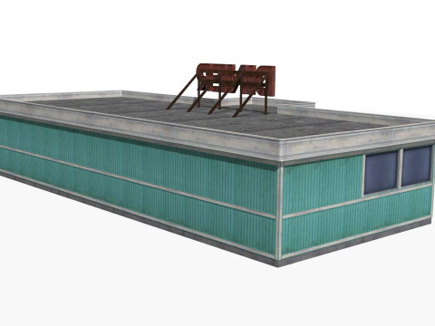 comedor antiguo Modelo 3D