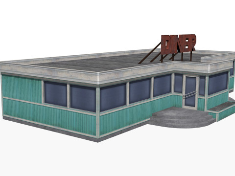 Old dining 3Dモデル