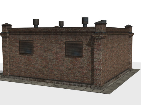 Electrical substation 3D Модель