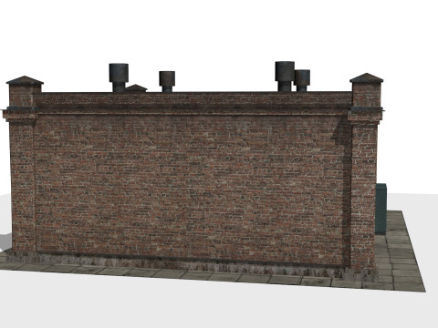 Electrical substation 3D Модель