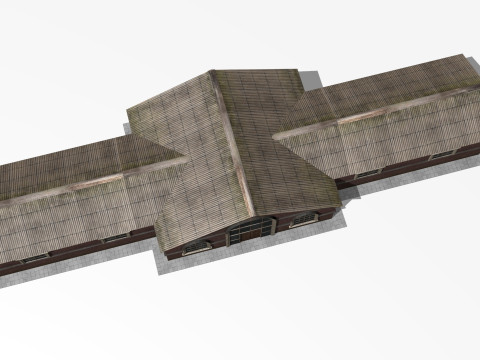 Railway station Modelo 3D