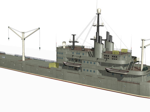 Old ship 3Dモデル