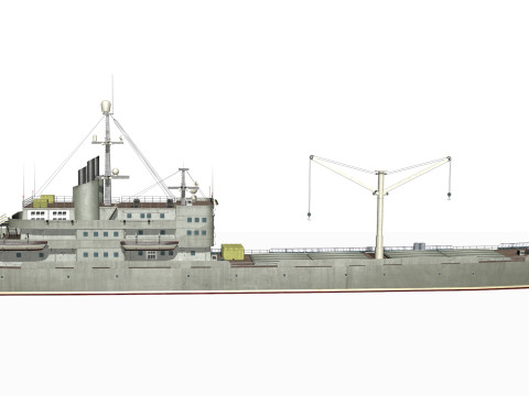 Old ship 3Dモデル