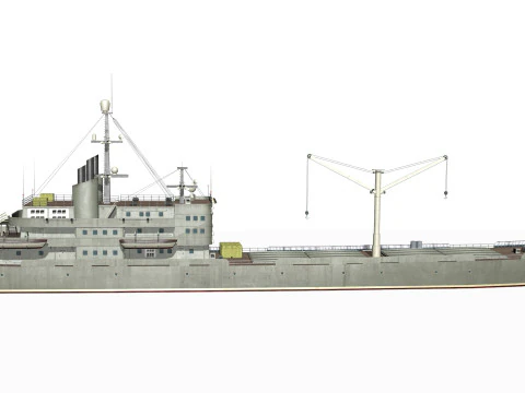 Old ship 3D Model