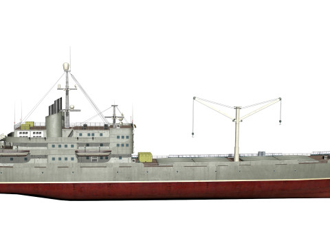Old ship 3Dモデル