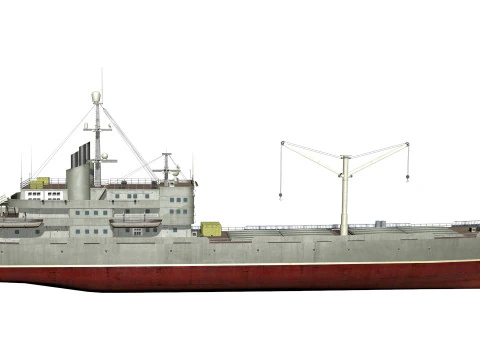 Old ship 3D Model