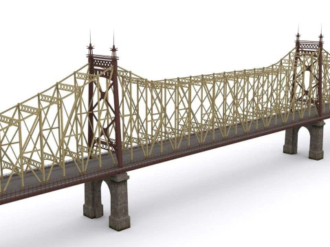 Jembatan Queensboro Model 3D