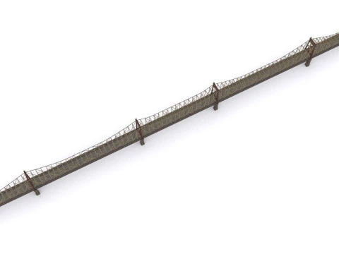 Jembatan Queensboro Model 3D