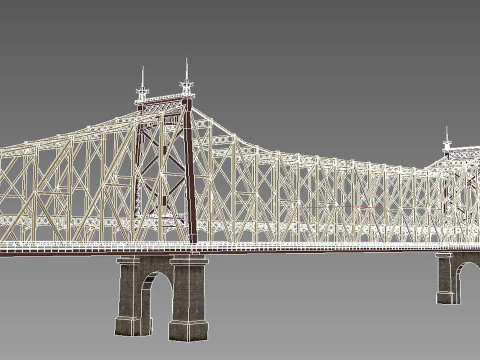 Jembatan Queensboro Model 3D