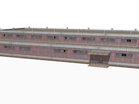 Costruzione in metallo Modello 3D