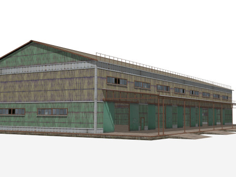 Magazzino metalli Modello 3D