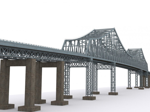 Pontes EUA Modelo 3D