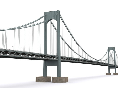 Pontes EUA Modelo 3D